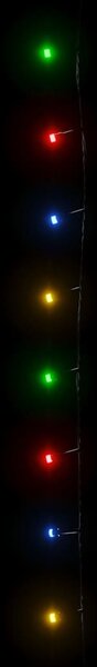 Színes fényű PVC LED-szalag 2000 LED-el 200 m