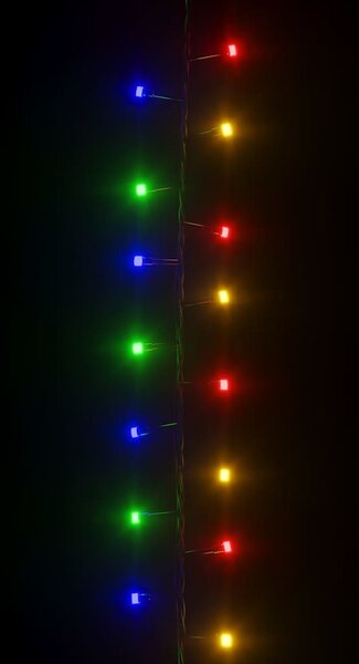 Színes fényű kompakt PVC LED-szalag 2000 LED-del 20 m