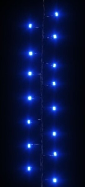 Kék fényű kompakt PVC LED-szalag 2000 LED-del 20 m