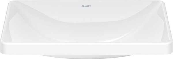 Duravit D-Neo mosdótál 60x44 cm négyszögletes süllyesztett fehér 0358600079