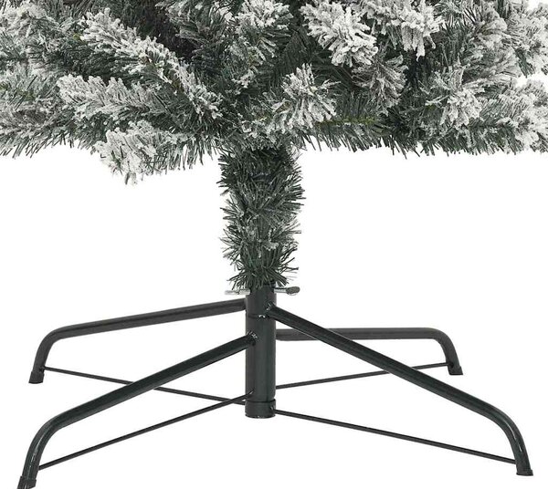 Karácsonyfaboltív pelyhes hóval 240 cm