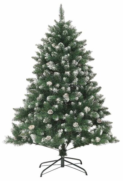PVC műkarácsonyfa állvánnyal 120 cm