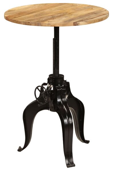 Tömör mangófa bárasztal 75 x (76-110) cm