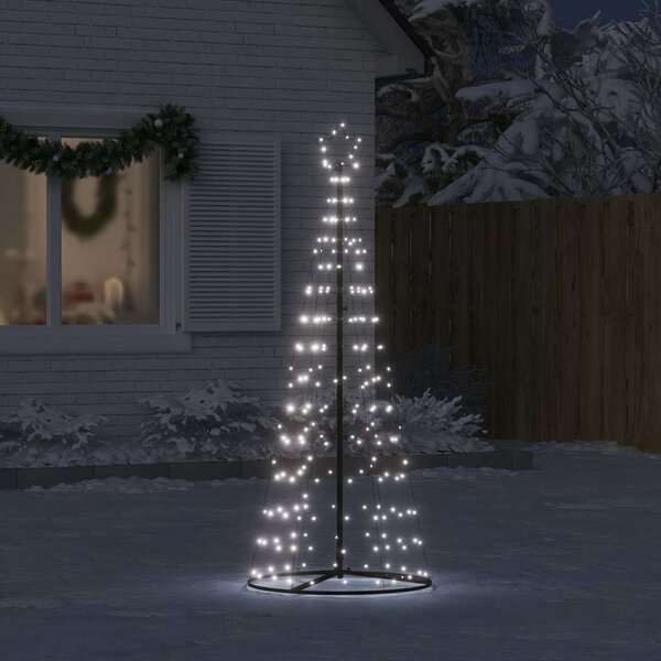 Hideg fehér LED karácsonyfa 200 LED 180 cm