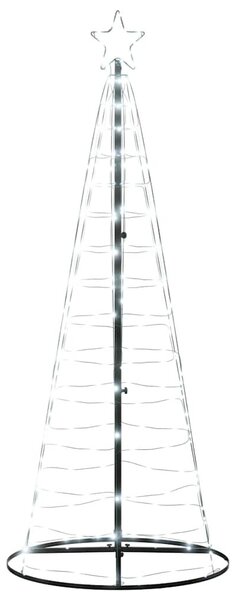 Hideg fehér LED karácsonyfa 200 LED 180 cm