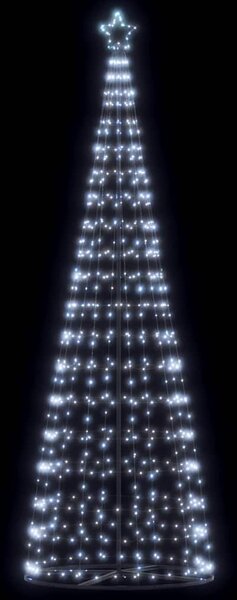 Hideg fehér LED karácsonyfa 550 LED 300 cm