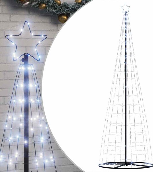 Hideg fehér LED karácsonyfa 550 LED 300 cm