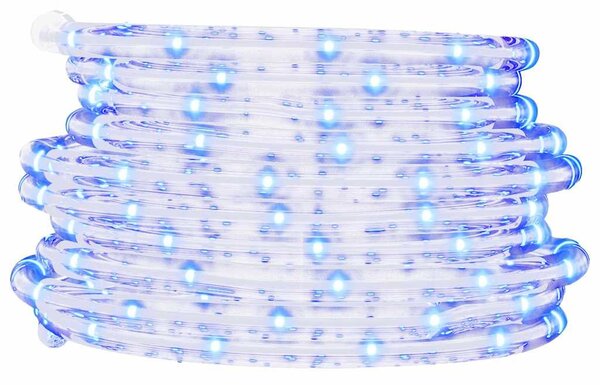 PVC fényfüzér 480 hideg fehér LED-del 20 m