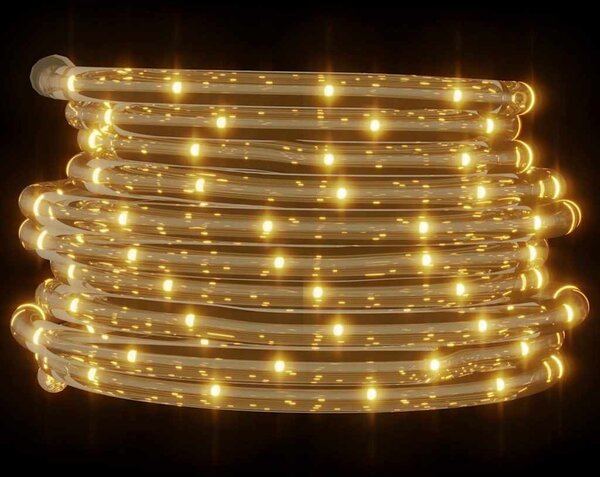 PVC fényfüzér 1200 meleg fehér LED-del 50 m