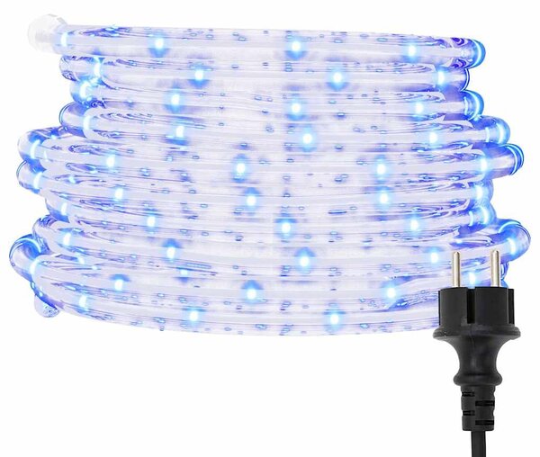 PVC fényfüzér 480 hideg fehér LED-del 20 m
