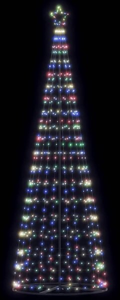 Színes LED karácsonyfa 550 LED 300 cm