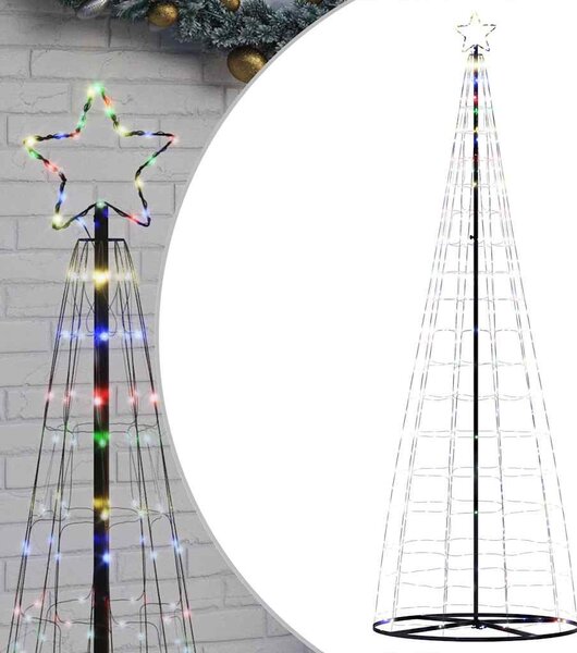 Színes LED karácsonyfa 550 LED 300 cm
