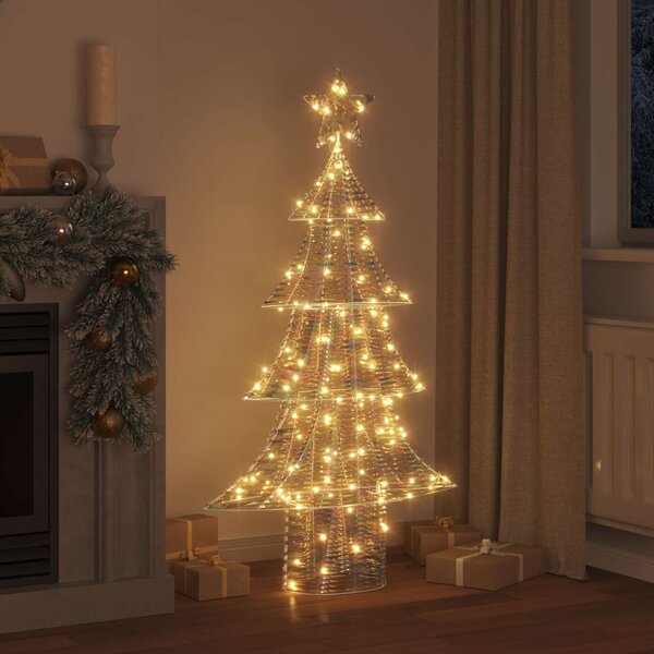 Karácsonyfa 160 LED Meleg fehér 150 cm PET