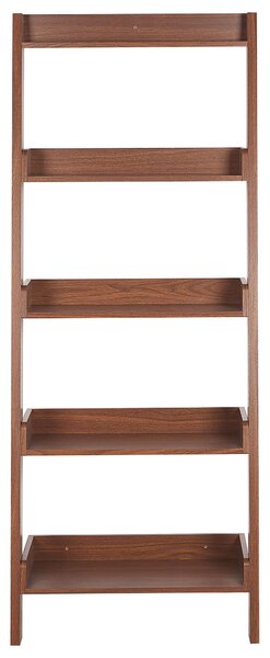 Ötszintes polcos elem MOBILE TRIO 167 cm Sötétbarna