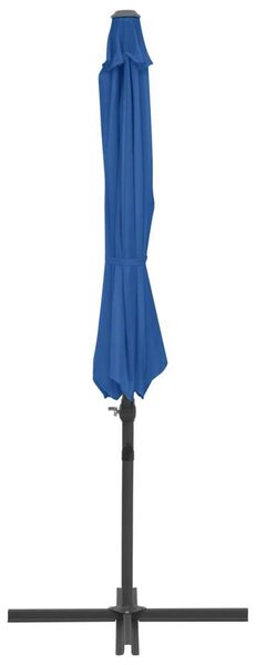 VidaXL Karos Napernyő - Azúrkék - 300 cm