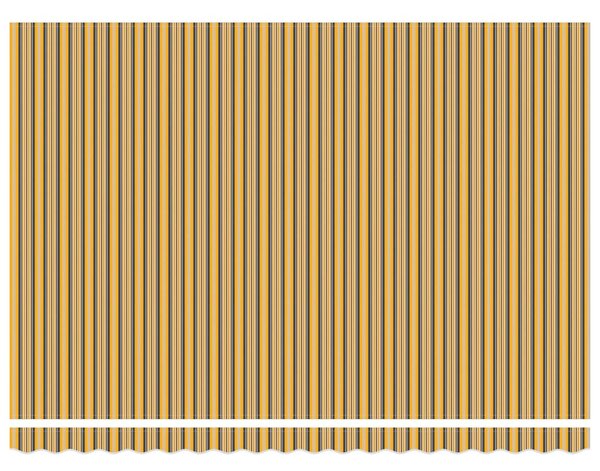 Napernyő keret Sárga és Szürke 450 × 300 cm