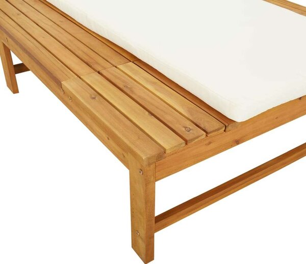 VidaXL Akácfa Napozóágy - 200cm