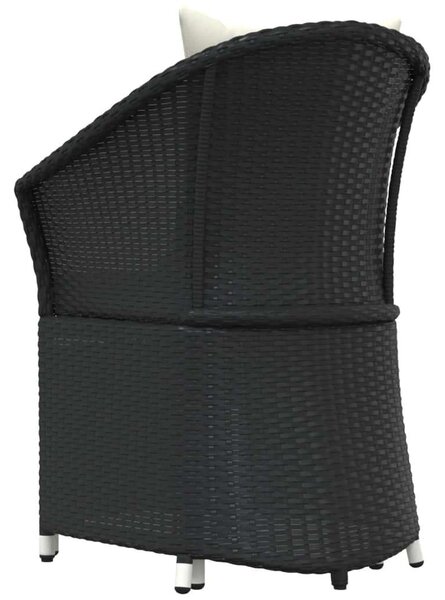 VidaXL Polyrattan Kerti Ülőgarnitúra - 2 részes