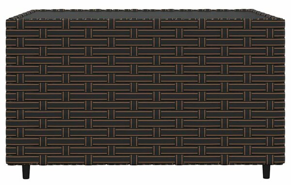 VidaXL 3 részes Kerti Ülőgarnitúra - Barna Polyrattan