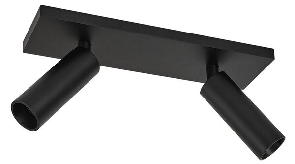 Mennyezeti Lámpa Arcchio, Brinja Slim, dimmable, Fekete, Folyosó, Alumínium, Modern