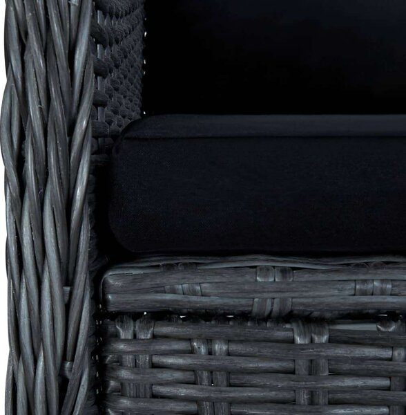 Polyrattan Kültéri Étkezőgarnitúra - 9 részes