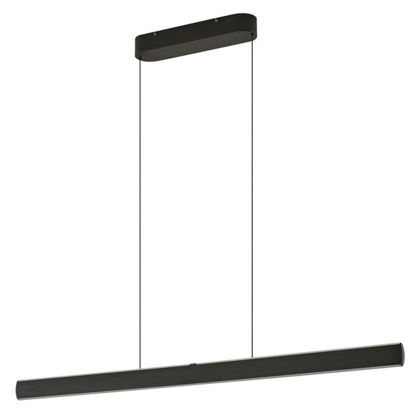 Függőlámpa Lucande, Arvon, dimmable, Fekete, Nappali, Fém, Modern