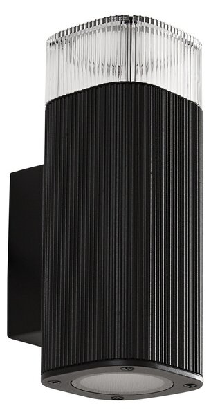 Kültéri Lámpa Lindby, Halvar, dimmable, Fekete, Terasz, Fém, Modern