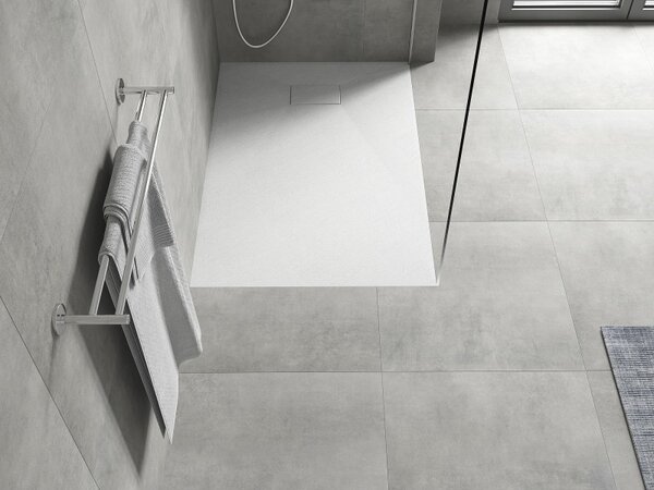 Mexen Hugo téglalap alakú SMC 80 x 70 cm-es zuhanytálca, fehér - 42107080
