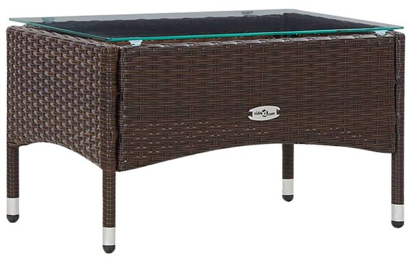 VidaXL Polyrattan Kerti Bútorszett - 5 részes