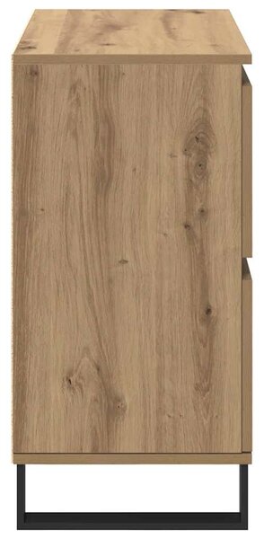 Széf 2 pcs Artisan tölgy 60 x 35 x 70 cm