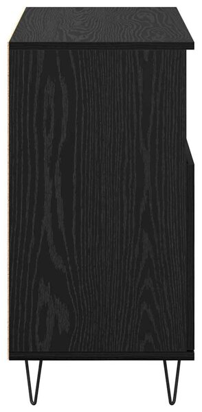 Széf 3 pcs Fekete tölgy 60 x 35 x 70 cm