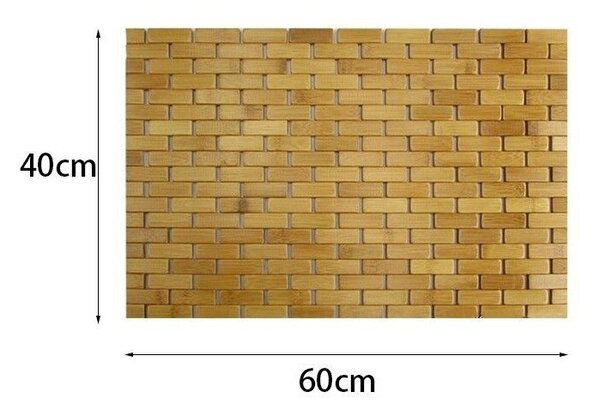 REA - Bambusz fürdőszobaszőnyeg 40x60 371563A, LAZ-09563