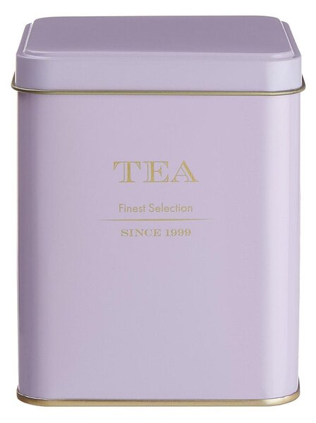 TIN TIN fém teás doboz, pasztell lila 790 ml