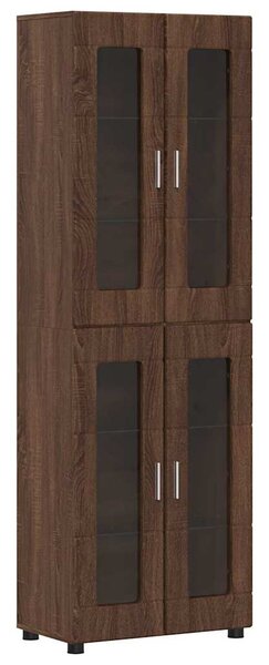 Magasfiú polcokkal FLORIN Barna Tölgy 60 x 35 x 182 cm Faanyag