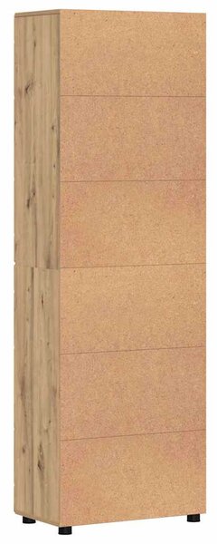 Magasfiú polcokkal Artisan tölgy 60 x 35 x 182 cm Faanyag