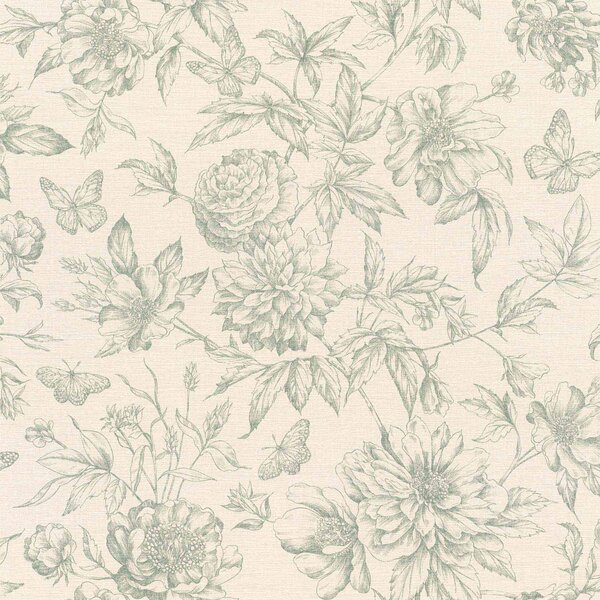 Nem szőtt tapéta falra rasch peonies 793925