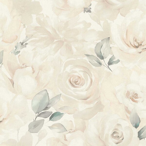 Nem szőtt tapéta falra rasch peonies 582321