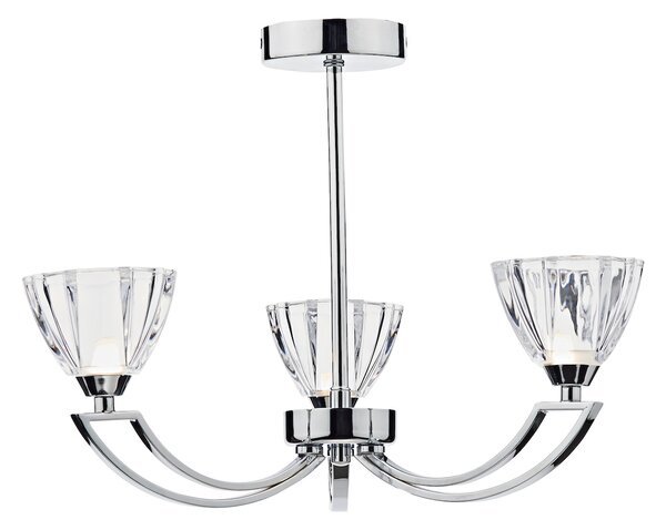 Dar lighting glamour modern csillár vito csiszolt króm darvit0350