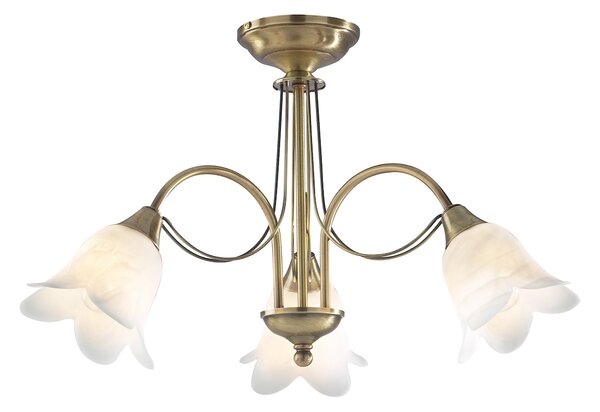 Dar lighting klasszikus csillár doublet antik sárgaréz dardou0375