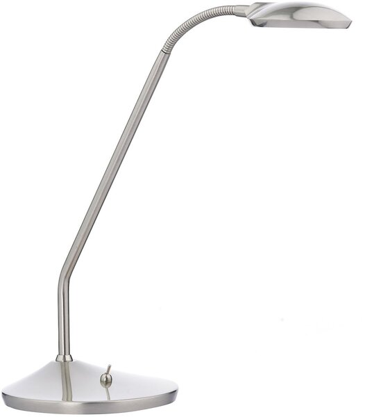 Dar lighting modern asztali lámpa wellington szatén króm darwel4046