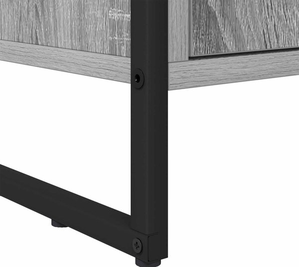 Könyvespolc 2 pcs Szürke Sonoma 99,5 x 30 x 108 cm Faanyag