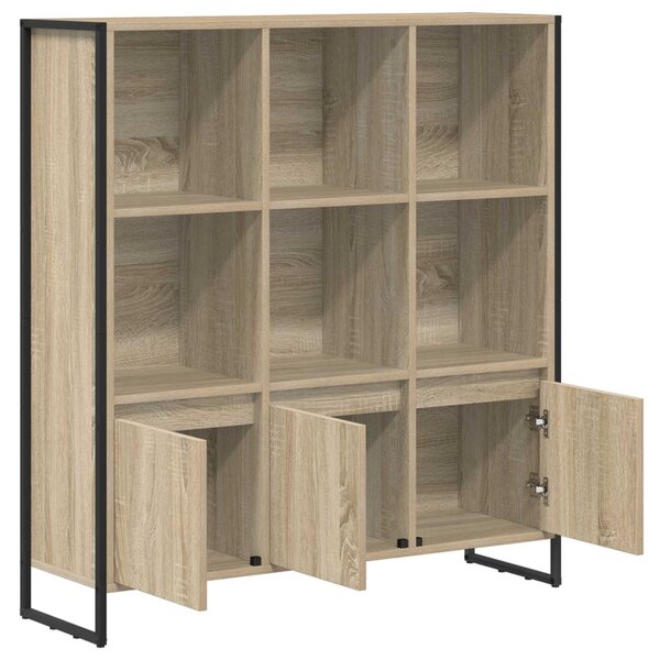 Könyvespolc 2 pcs Sonoma 99,5 x 30 x 108 cm Faanyag