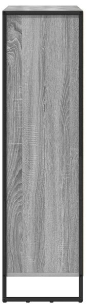 Könyvespolc 2 pcs Szürke Sonoma 99,5 x 30 x 108 cm Faanyag