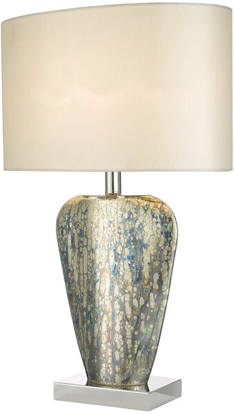 Dar lighting glamour modern asztali lámpa syracuse tejszínes csiszolt króm arany darsyr4235