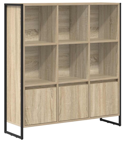 Könyvespolc 2 pcs Sonoma 99,5 x 30 x 108 cm Faanyag