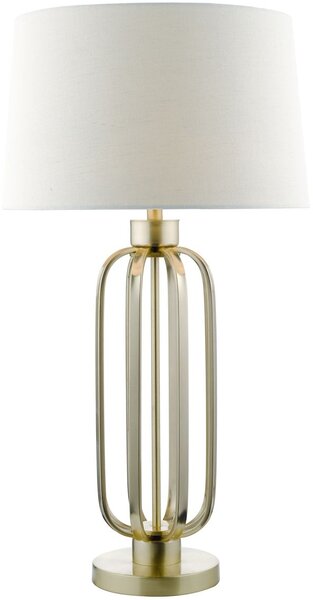 Dar lighting glamour modern asztali lámpa lucie sárgaréz darluc4241