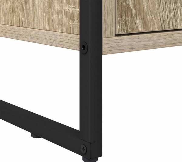 Könyvespolc 2 pcs Sonoma 99,5 x 30 x 108 cm Faanyag
