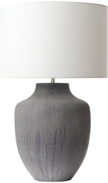 Dar lighting modern asztali lámpa udine csiszolt króm szürke darudi4239