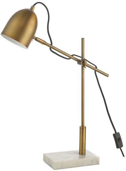 Dar lighting modern asztali lámpa mendal barna üveggolyó darmen4263