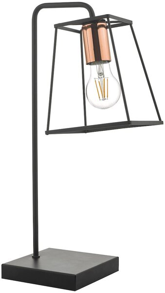 Dar lighting modern asztali lámpa tower fekete dartow4122